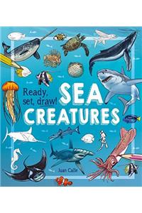 Ready, Set, Draw! Sea Creatures