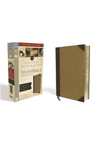 NIV, Cultural Backgrounds Study Bible, Personal Size, Imitation Leather, Tan, Red Letter Edition: Bringing to Life the Ancient World of Scripture