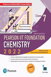 Pearson IIT Foundation Chemistry Class 7 | Ninth Edition
