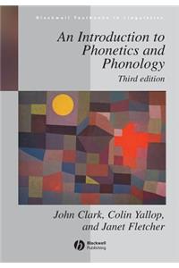 An Introduction to Phonetics and Phonology