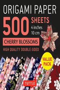 Origami Paper 500 Sheets Cherry Blossoms 4 (10 CM)