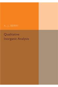 Qualitative Inorganic Analysis