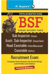 BSF SI (Steno)/ASI (Steno/Clerk)/HC (Clerk/Ministerial)/Constable (Daftry) Exam Guide