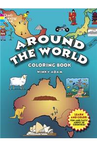 Around the World Coloring Book