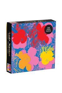 Andy Warhol Flowers 500 Piece Puzzle