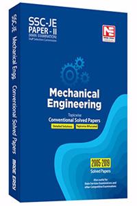 SSC JE Mains Examination - Mechanical Engineering Conventional Solved Papers