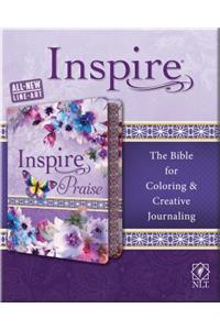 Inspire Praise Bible NLT, Feminine Deluxe