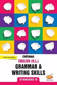 Std. 9 Chetana English Grammar & Writing Skills