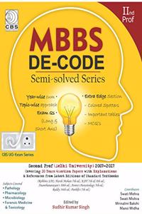 Mbbs De Code Semi Solved Series (PB 2019)