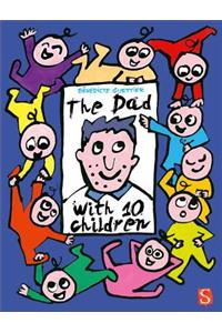 Dad with 10 Children