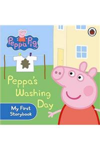 Peppa Pig: Peppa's Washing Day: My First Storybook