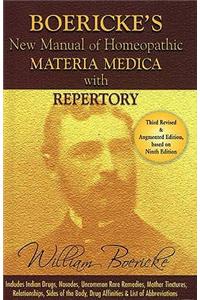 New Manual of Homoeopathic Materia Medica & Repertory with Relationship of Remedies