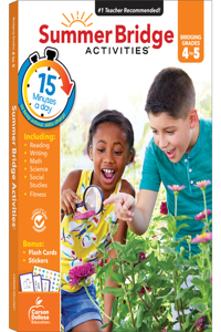 Summer Bridge Activities Grades 4 to 5