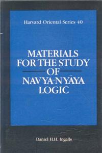 Materials for the Study of Navya-Nyaya Logic