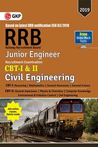RRB (Railway Recruitment Board) 2019 - Junior Engineer CBT -I & II - Civil Engineering