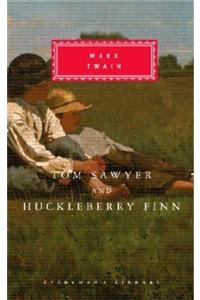 Tom Sawyer and Huckleberry Finn