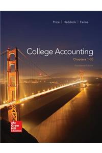 Loose Leaf College Accounting Chapters 1-30 with Connect Access Card