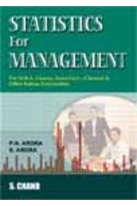 Statistics For Management