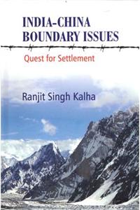 India-China Boundary Issues