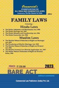Family Laws Covering Hindu Laws & Muslim LawS (AIBE)