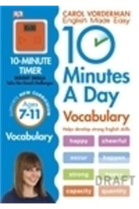 10 Minutes A Day Vocabulary, Ages 7-11 (Key Stage 2)