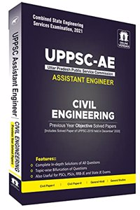 UPPSC AE Civil Engineering Topic-wise (Civil Paper-I, Civil Paper-II, General Hindi & General Studies) Previous Years Solved Paper 2021