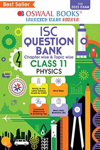 Oswaal ISC Question Bank Class 11 Physics Book (For 2023 Exam)