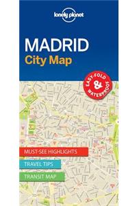 Lonely Planet Madrid City Map 1
