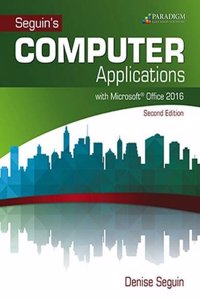 COMPUTER Applications with Microsoft (R)Office 2016