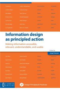 Information design as principled action