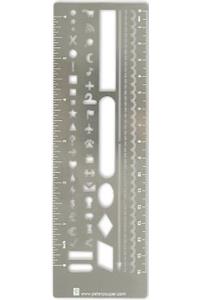 Metal Stencil Bookmark