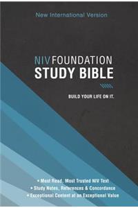 NIV, Foundation Study Bible, Hardcover, Red Letter Edition: New International Version, Foundation Study Bible