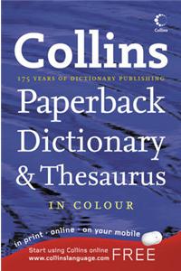 Collins Paperback Dictionary and Thesaurus