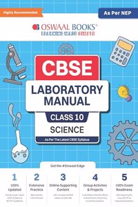 Oswaal Cbse Laboratory Manual Class 10 Science Book (for 2024 Exam)
