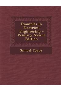 Examples in Electrical Engineering
