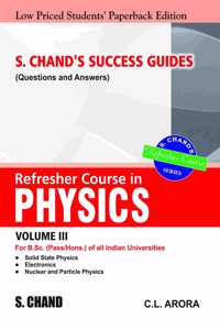 Refresher Course in Physics Volume -III, (LPSPE)