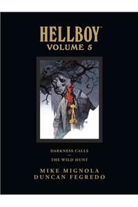 Hellboy Library Edition Volume 5: Darkness Calls and the Wild Hunt