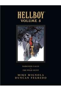 Hellboy Library Edition Volume 5: Darkness Calls and The Wild Hunt