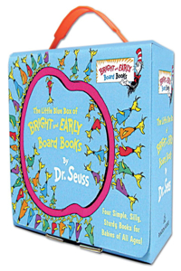 Little Blue Boxed Set of Bright and Early Board Books by Dr. Seuss
