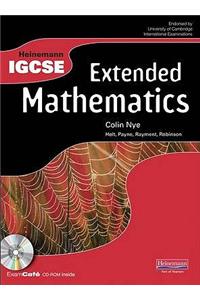 Heinemann Igcse Extended Mathematics Student Book with Exam Café CD