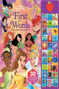 Disney Princess First Words Apple Play A Sound Book