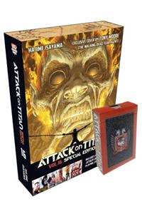 Attack on Titan 16 Manga Special Edition with Playing Cards