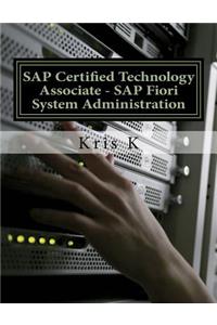 SAP Certified Technology Associate - SAP Fiori System Administration