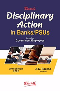 Bharat's Disciplinary Action in BANKS/PSUs including Government Employees - 2/edition