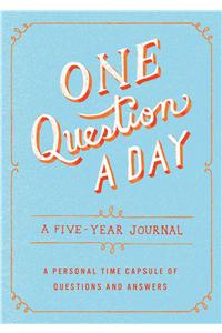 One Question a Day: A Five-Year Journal