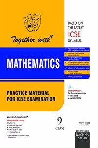 Together with ICSE Practice Material for Class 9 Mathematics for 2019 Examination