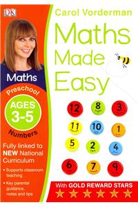 Maths Made Easy: Numbers, Ages 3-5 (Preschool)