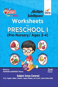 Multiple Intelligence Worksheets for PRESCHOOL I (Pre-Nursery/ Ages 3-4) 2nd Edition