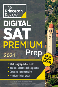 Princeton Review Digital SAT Premium Prep, 2024