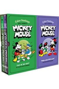 Walt Disney's Mickey Mouse Color Sundays Gift Box Set: Call of the Wild and Robin Hood Rises Again